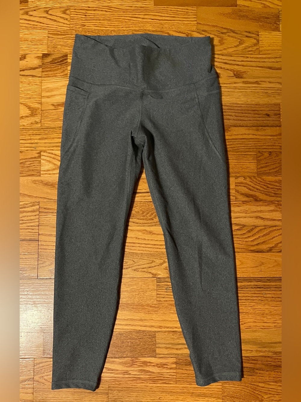 Women’s Old Navy High-Waist Gray Active Leggings, size large